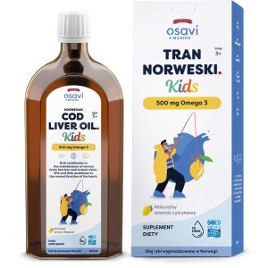Ulei de ficat de cod norvegian OSAVI pentru copii