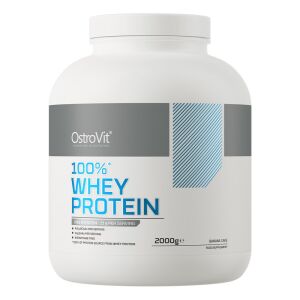 OSTROVIT 100% Proteine din zer cu aromă de prăjitură cu banane (2000 g) - Viking Supplements