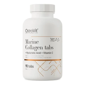 OSTROVIT Colagen marin + Acid hialuronic + Vitamina C (90 comprimate) - Viking Supplements