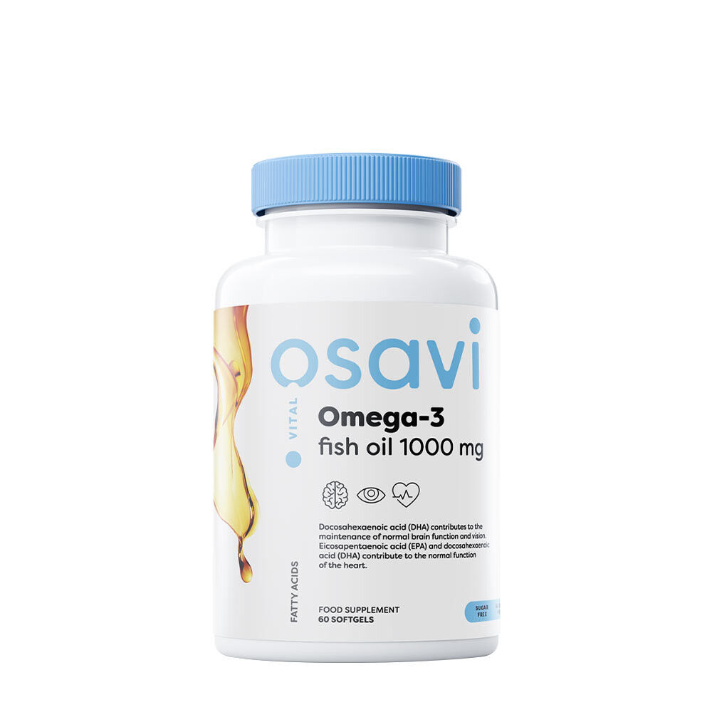 Ulei de pește cu omega-3, distilat molecular