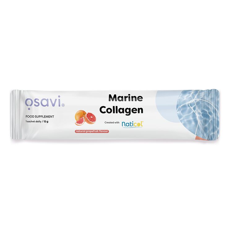 Osavi Marine Collagen med vild torsk og grapefrugt 12 g (1 portion) billede