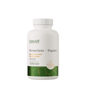 Ostrovit Bromelain + Papain 100% Vege (100 Capsules) - Viking Supplements