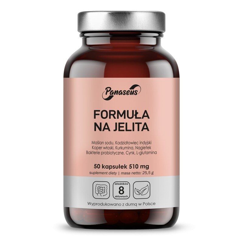 PANASEUS Formula pentru intestin (50 de capsule) - Viking Supplements