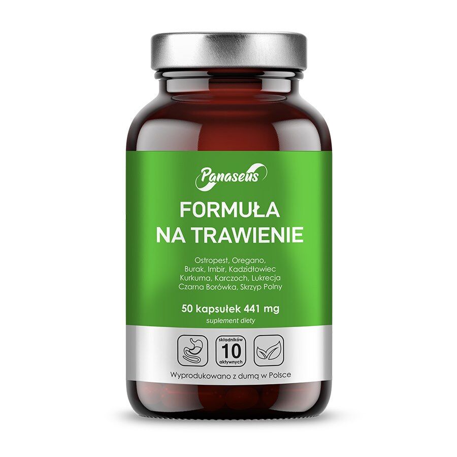 PANASEUS Formula digestivă (50 de capsule) - Viking Supplements