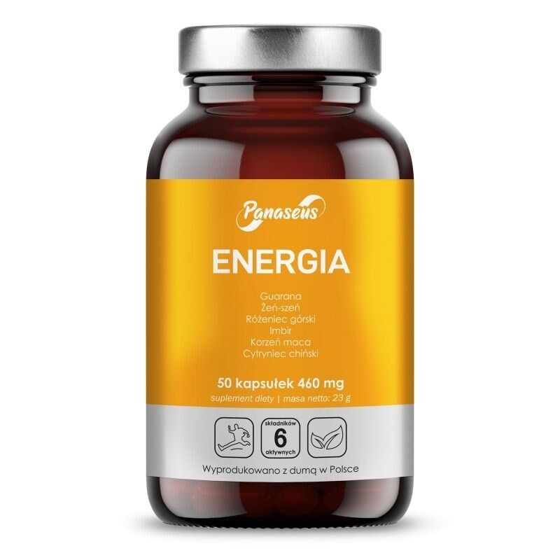 PANASEUS Energy (50 de capsule) - Viking Supplements
