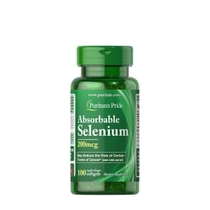 Puritan's Pride Seleniu absorbabil 200 mcg (100 capsule moi) - Viking Supplements