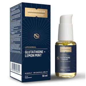QUICKSILVER Liposomal Glutathione + Lemon Mint EU (50 ml) - Viking Supplements