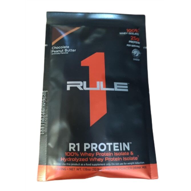 Rule One R1 Protein, chokolade-jordnøddesmør 32,5 g (1 portion)