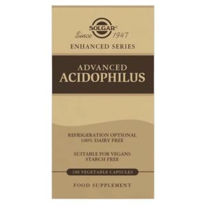 SOLGAR Advanced Acidophilus (100 capsule) - Viking Supplements
