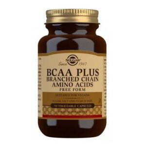 SOLGAR BCAA Plus Free Form (50 capsule) - Viking Supplements