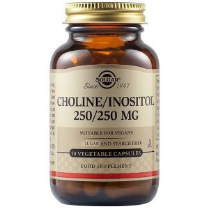 SOLGAR Choline/Inositol 250 mg (50 caps) - Nuvalia