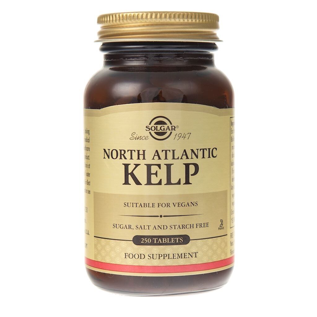 Solgar - Kelp 200 mcg, 250 tabletter
