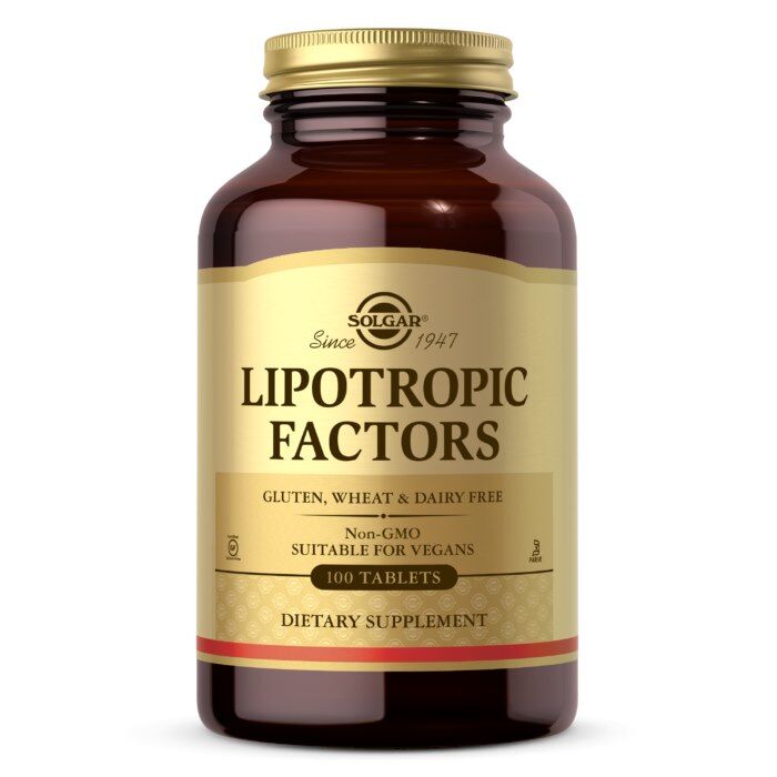 SOLGAR Factori lipotropici (100 comprimate) - Viking Supplements