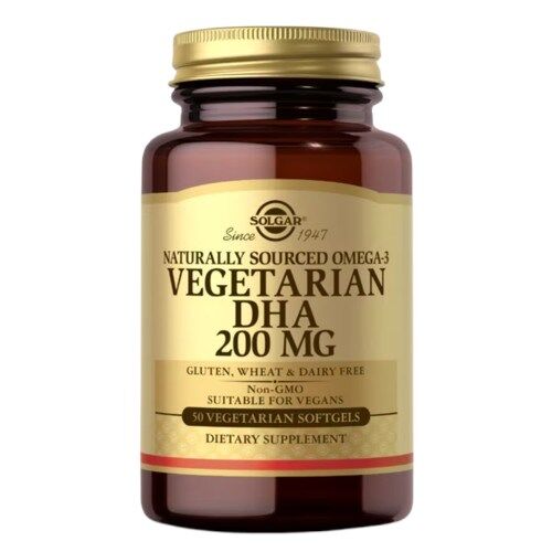 Solgar - Omega-3 Vegetarisk DHA 200 mg, 50 softgels