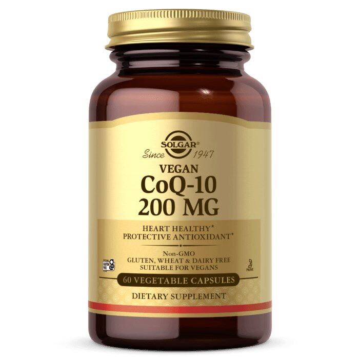 Solgar - Vegan CoQ-10 200 mg, 60 kapsler