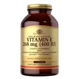SOLGAR Vitamin E Mixed 268 mg (400 IU) (250 Softgels) - Viking Supplements