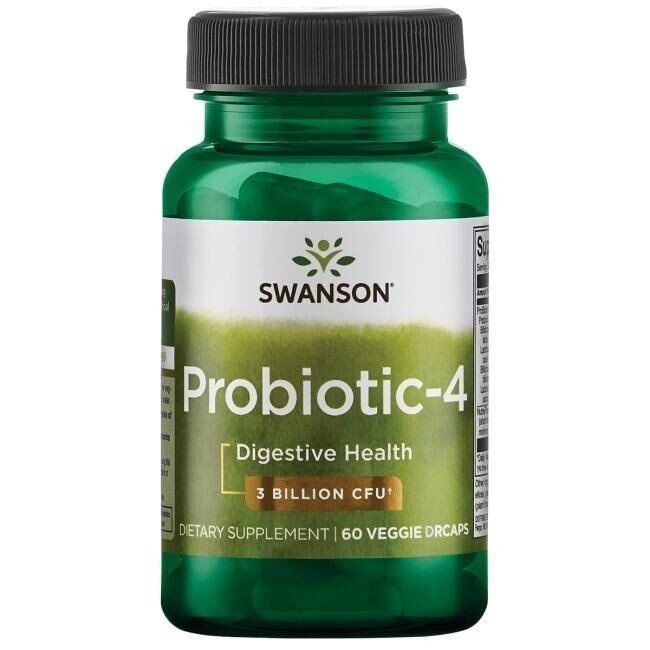 SWANSON Probiotic-4 60 capsule - Viking Supplements