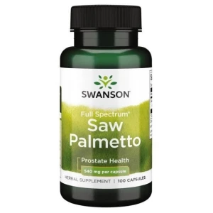 SWANSON Saw Palmetto 540 mg, 100 capsule - Viking Supplements