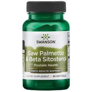 SWANSON Saw Palmetto + Beta-Sitosterol 30 capsule - Viking Supplements