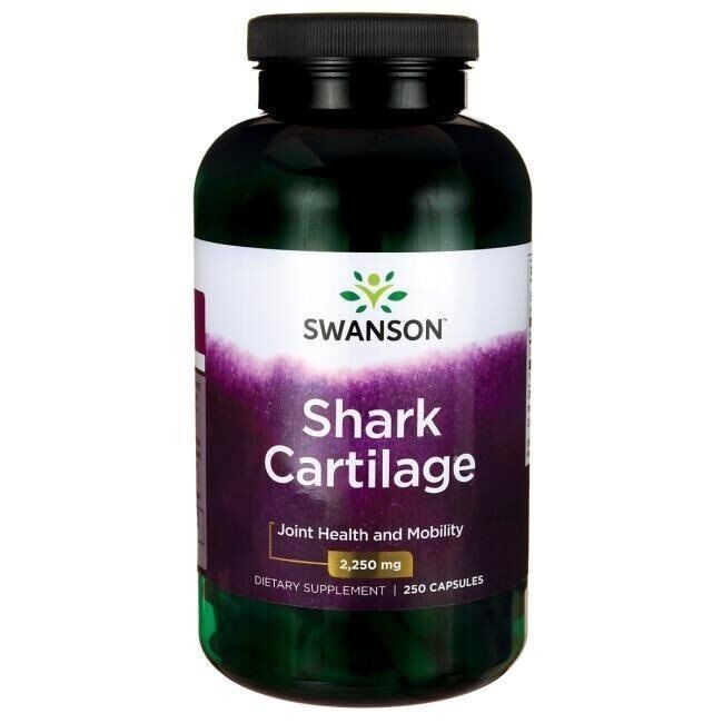 SWANSON Shark cartilage 750mg 250kaps - Viking Supplements