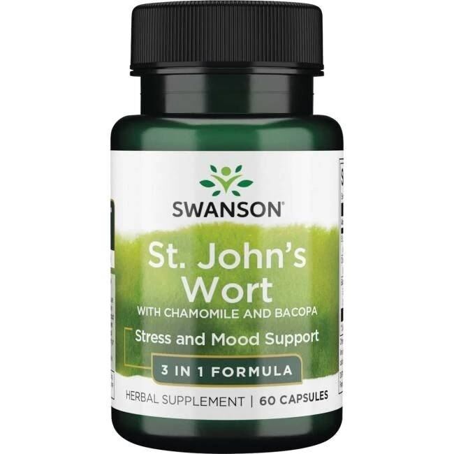 SWANSON St. John's Triple Complex 60 capsule - Viking Supplements
