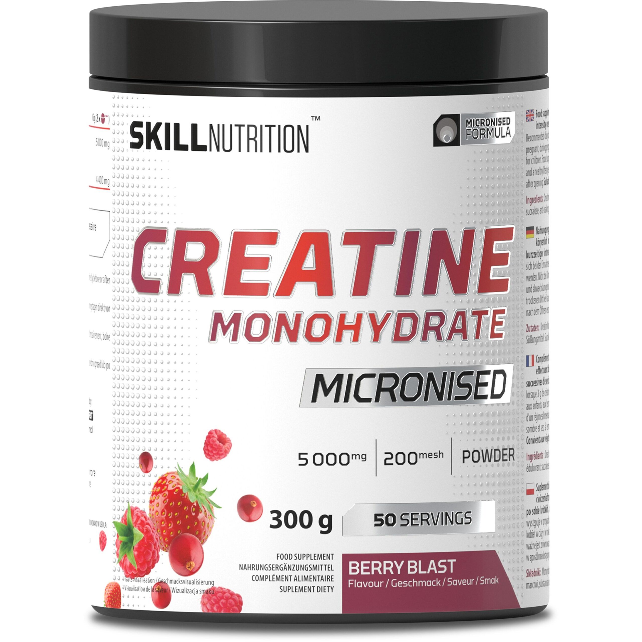 Skill Nutrition - Micronised Creatine Monohydrate Flavoured