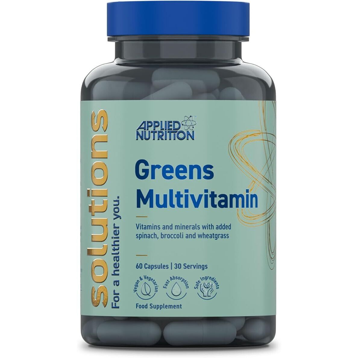 Solutions Greens Multivitamin - 60 de capsule - Viking Supplements