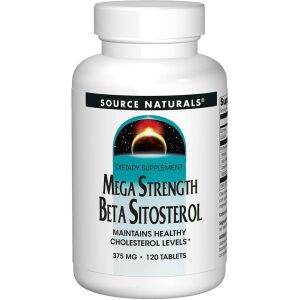 Source Naturals Beta-sitosterol Mega Strength 375 mg, 120 comprimate vegetale - Viking Supplements