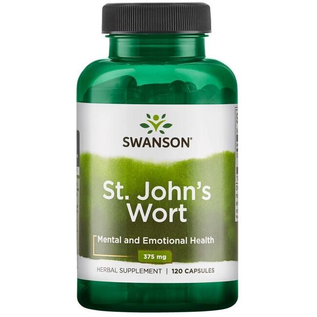 Swanson - St. John's Wort, 375mg - 120 caps
