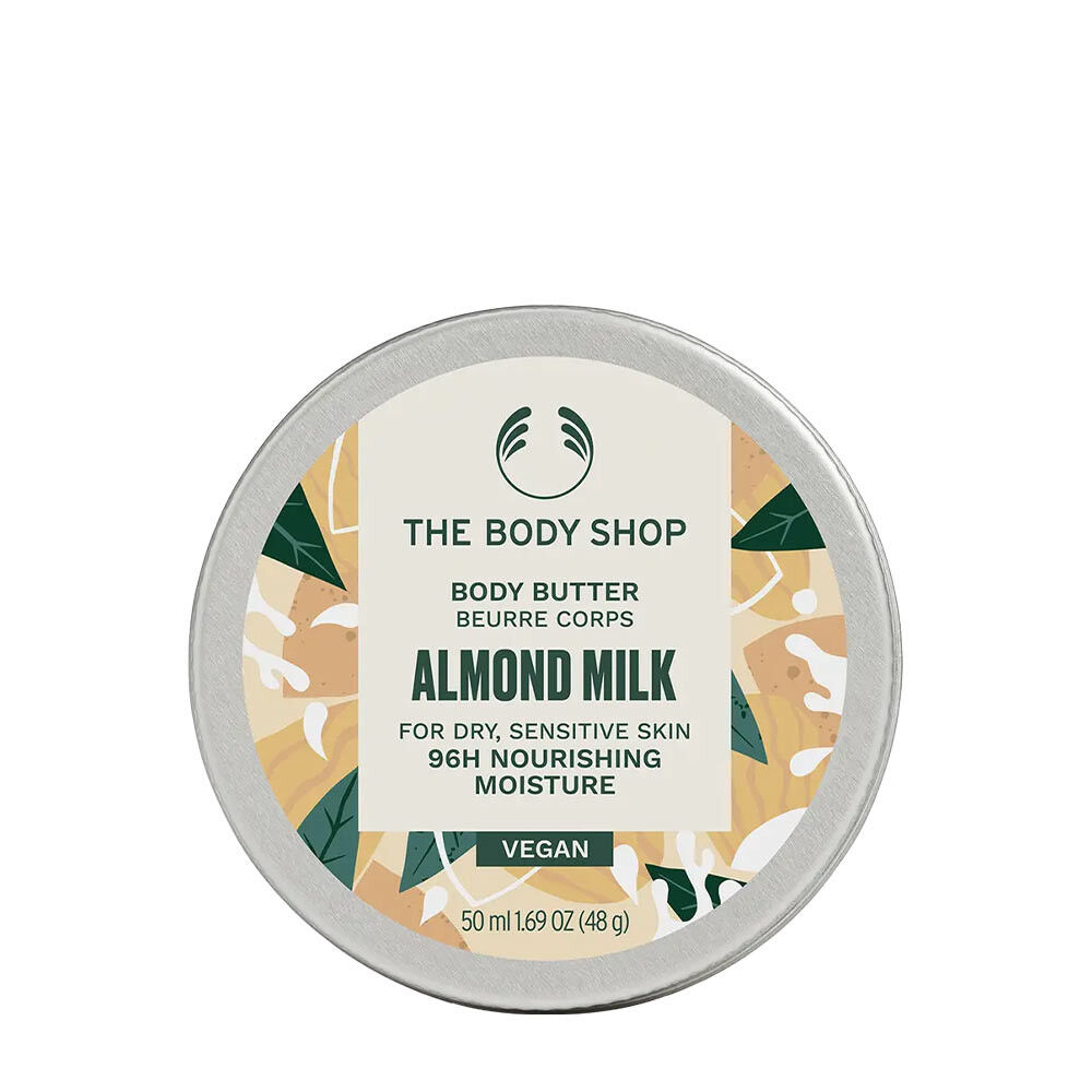Unt de corp cu lapte de migdale de la The Body Shop (50 ml) - Viking Supplements