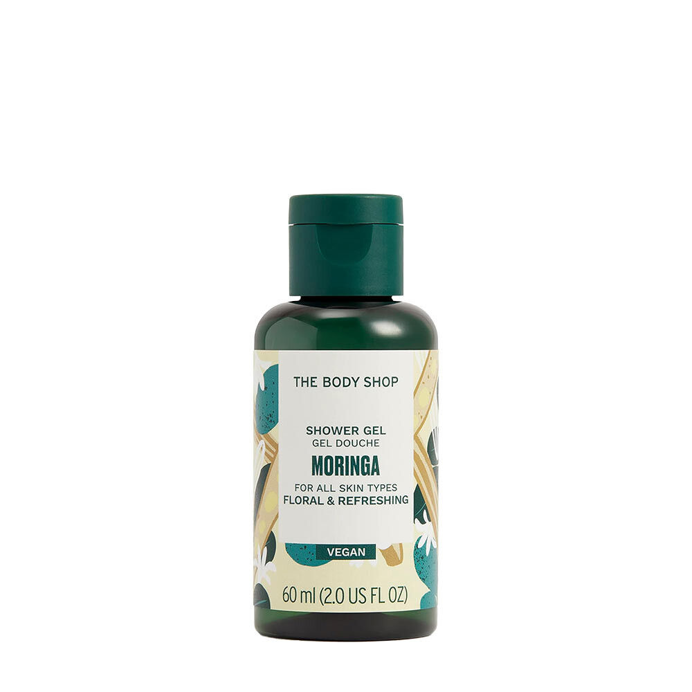 Gel de duș Moringa de la The Body Shop (60 ml) - Viking Supplements