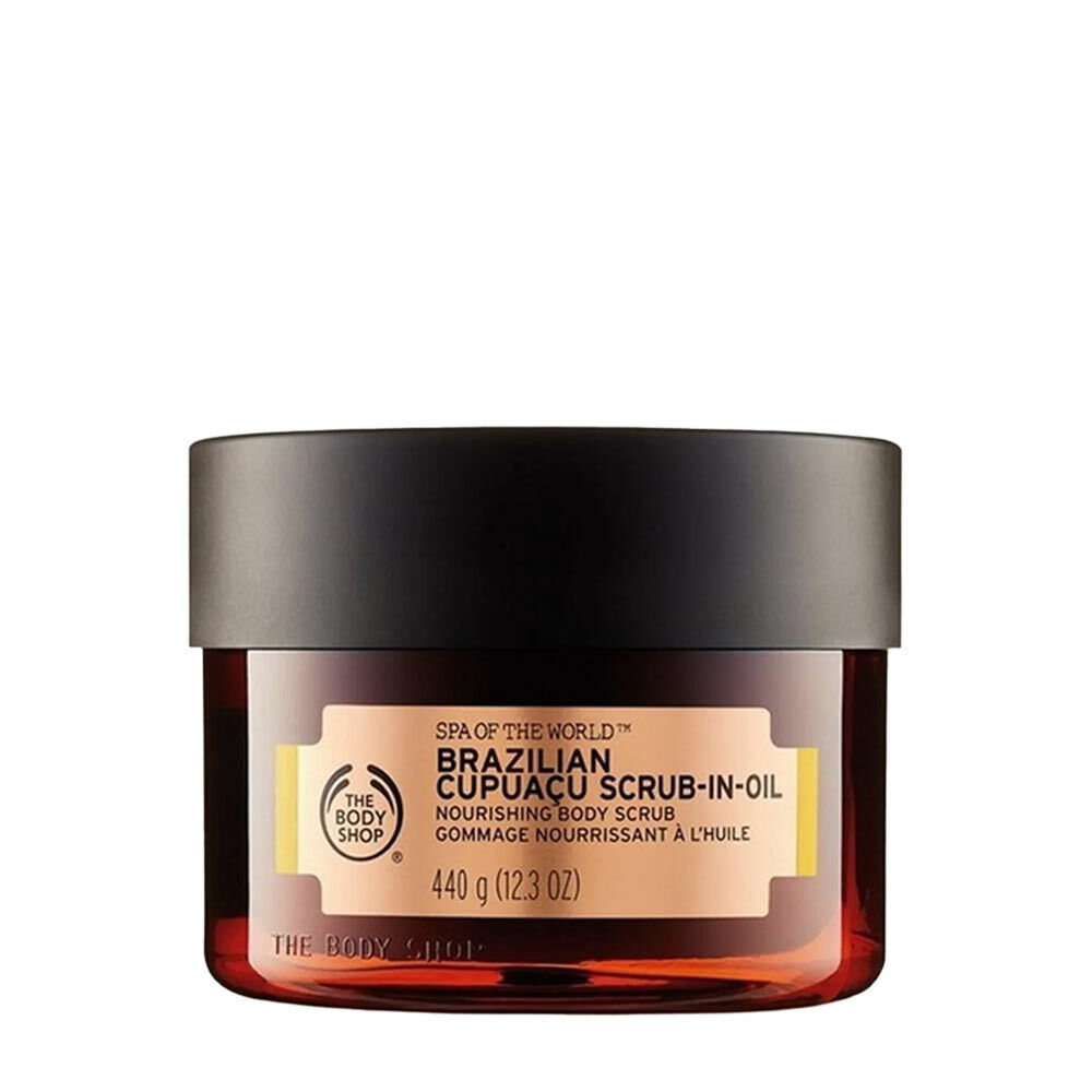 The Body Shop Spa of the World™ Exfoliant cu ulei de cupuaçu brazilian (350 ml) - Viking Supplements