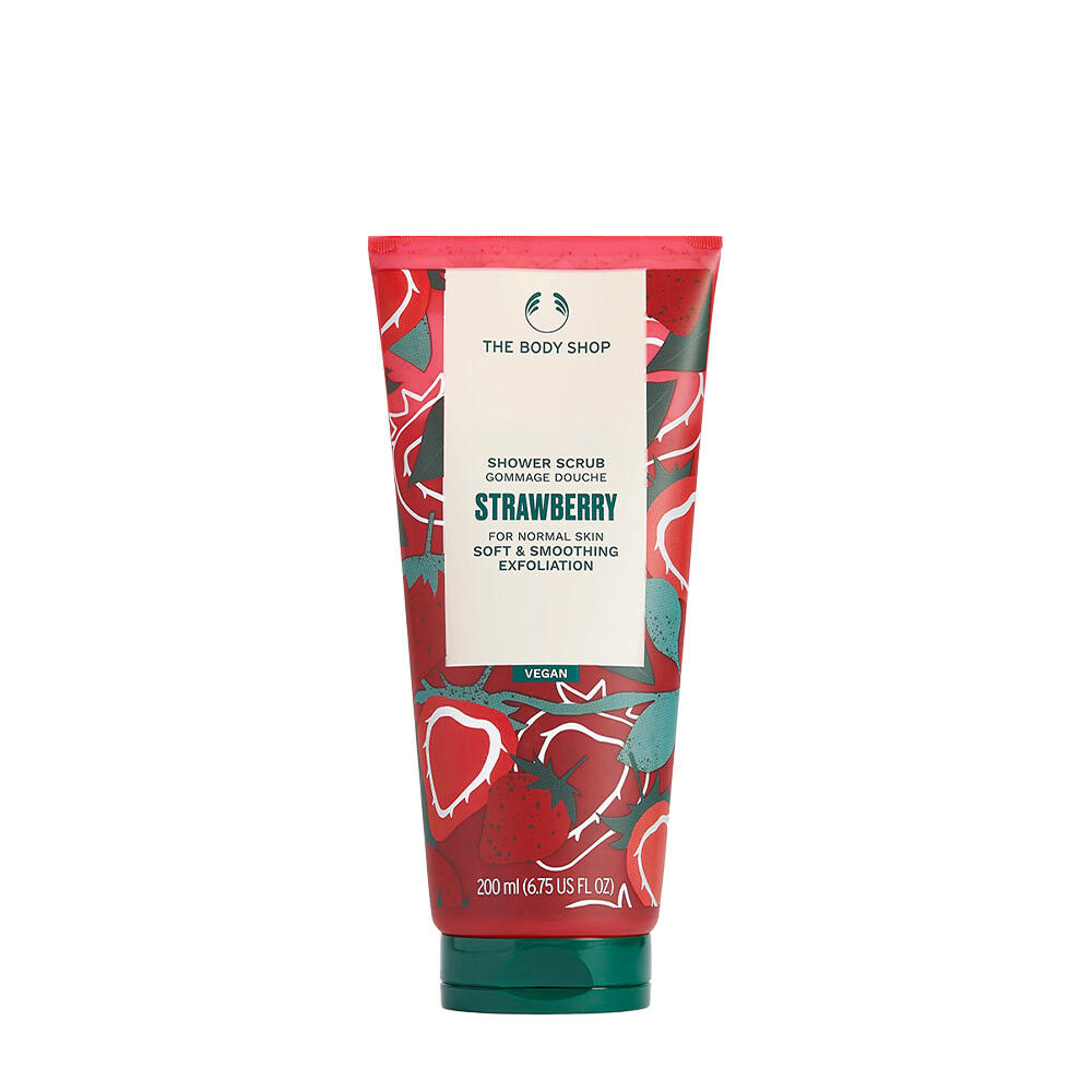 The Body Shop Exfoliant de duș cu căpșuni (200 ml) - Viking Supplements
