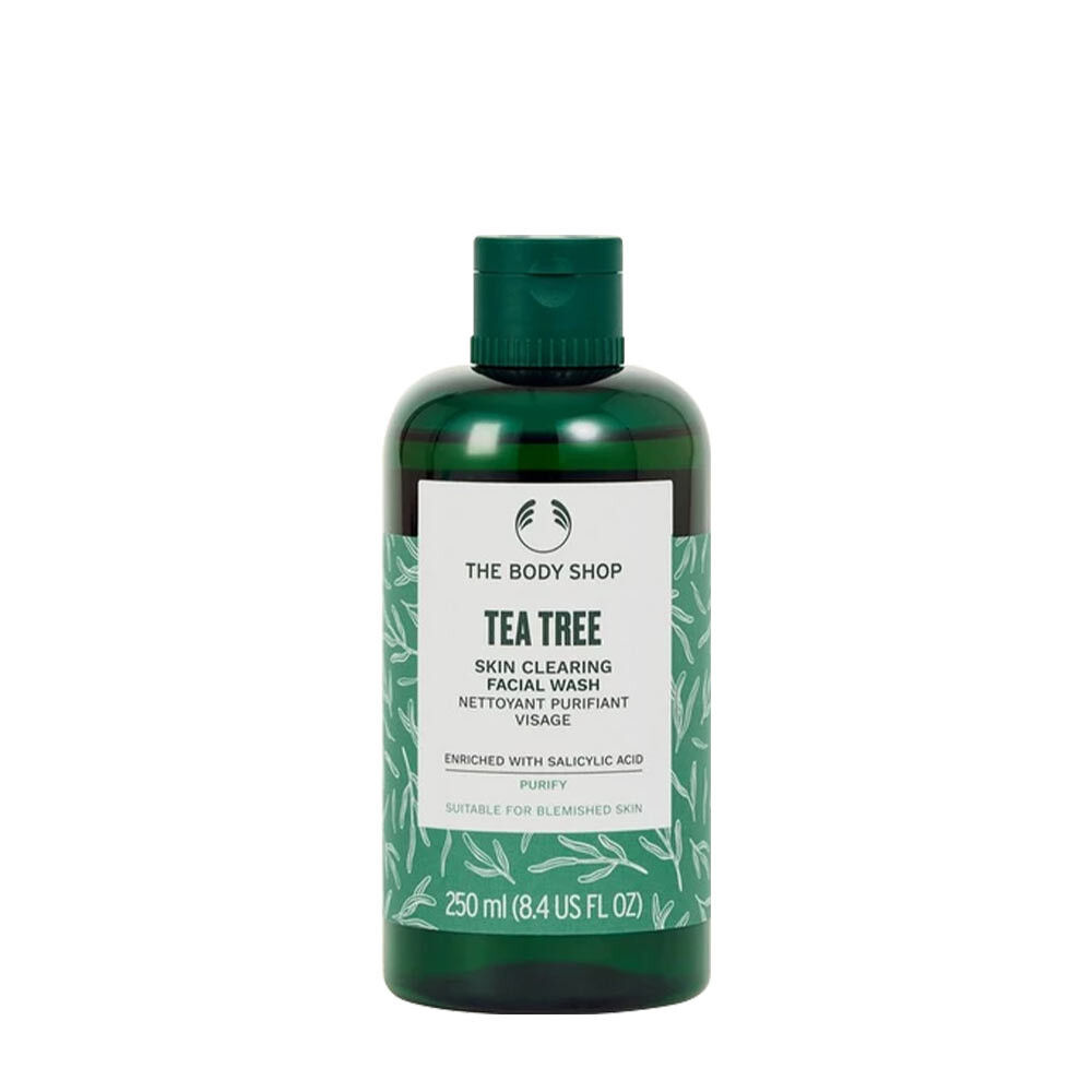 The Body Shop Tea tree Skin Clearing Facial Wash (250 ml) - Viking Supplements