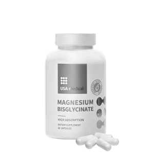 Bisglicinat de magneziu de uz medical din SUA (60 de capsule) - Viking Supplements