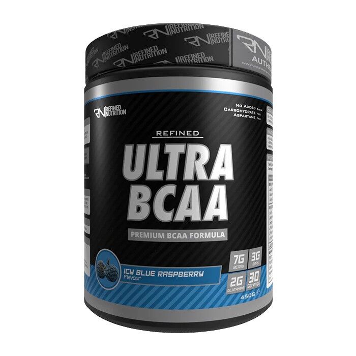 Refined Nutrition - Ultra BCAA, Icy Blue Raspberry - 450g