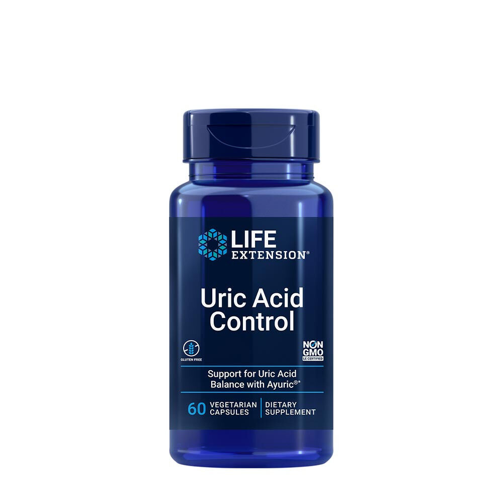 Life Extension - Uric Acid Control - 60 vcaps