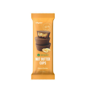 Vilgain Bio Nut Butter Cups Unt de arahide (39 g) - Viking Supplements