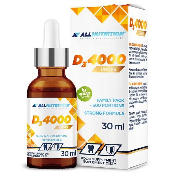 Vit D3 4000 Drops - 30 ml. - Viking Supplements