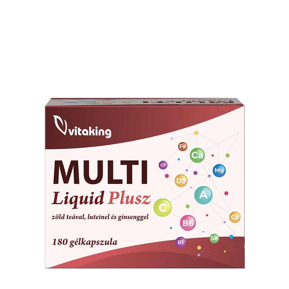 Vitaking Multi Liquid Plusz Multivitamin (180 Softgels) - Viking Supplements