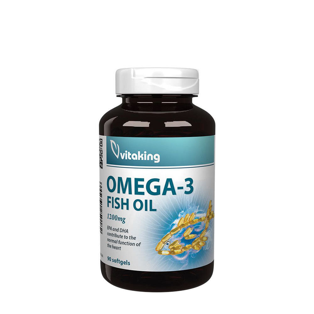 Vitaking Omega-3 1200 mg (90 capsule moi) - Viking Supplements