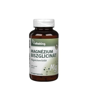 Vitaking Bisglicinat de magneziu organic (80 de capsule) - Viking Supplements