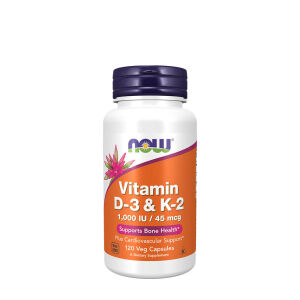 Vitamin D-3 & K-2 - 120 caps - Viking Supplements