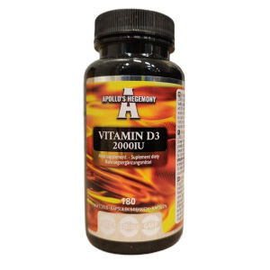 Vitamin D3 2000IU - 180 softgels - Viking Supplements
