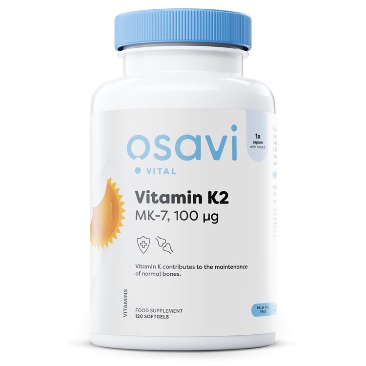 Osavi - Vitamin K2 MK-7, 100mcg - 120 softgels