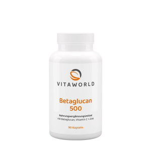 Vitaworld Betaglucan 500 (90 Capsules) - Viking Supplements