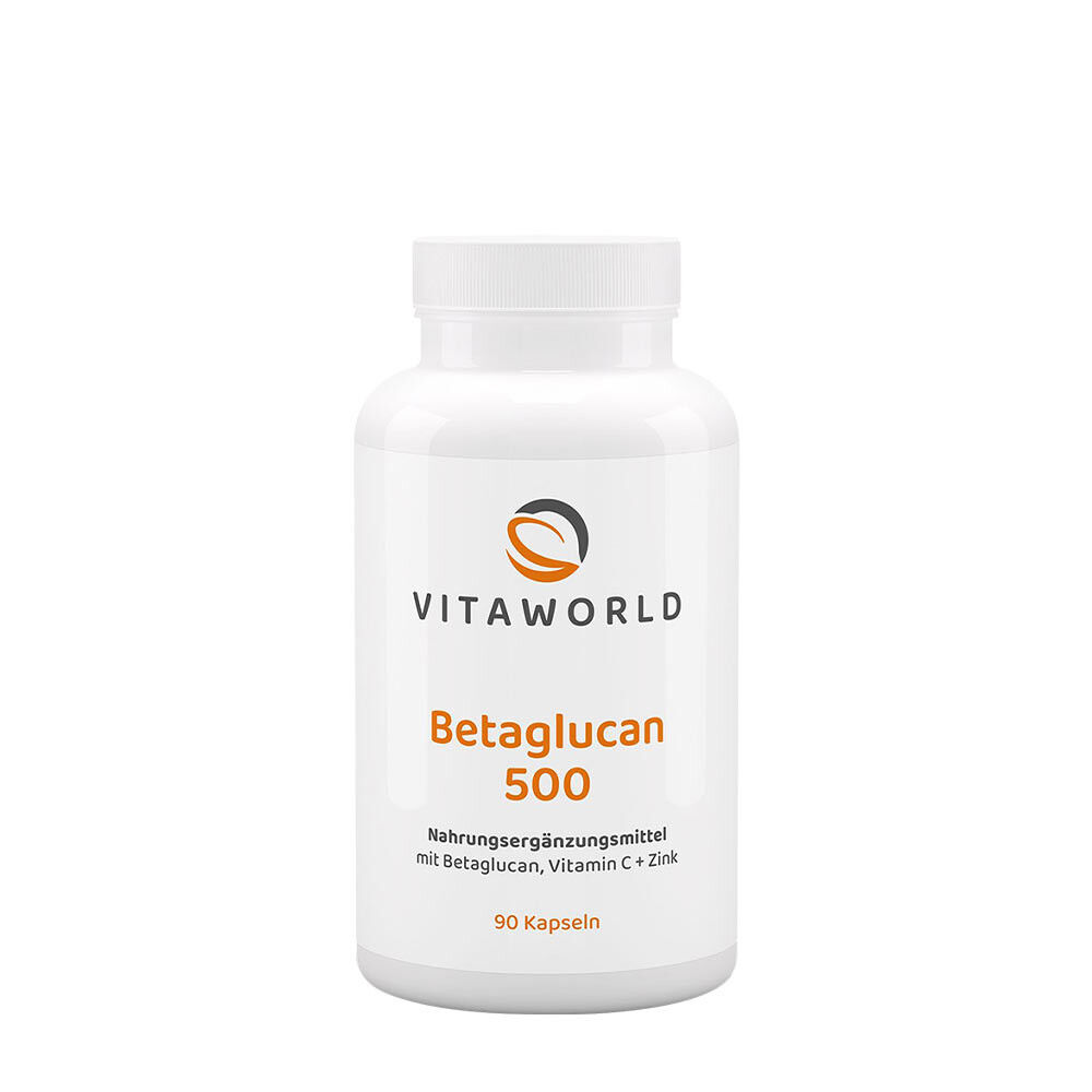 Vitaworld Betaglucan 500 (90 Capsules) - Viking Supplements
