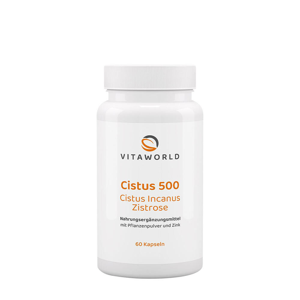 Vitaworld Cistus 500 60 kapsler