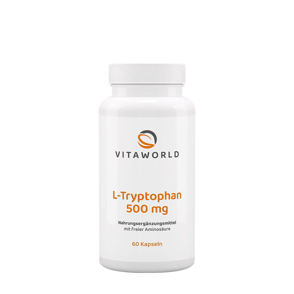 Vitaworld L-triptofan 500 mg (60 de capsule) - Viking Supplements
