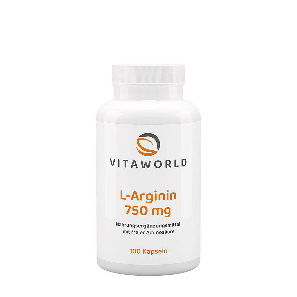 Vitaworld L-arginină 750 mg (100 capsule) - Viking Supplements
